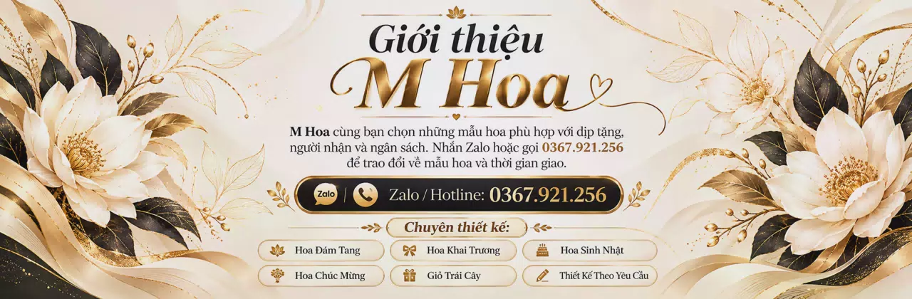 Ảnh bìa Shop hoa tươi Xã Vĩnh Phong An Giang - Gói ghém những lời muốn gửi